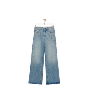 Chain jeans in denim