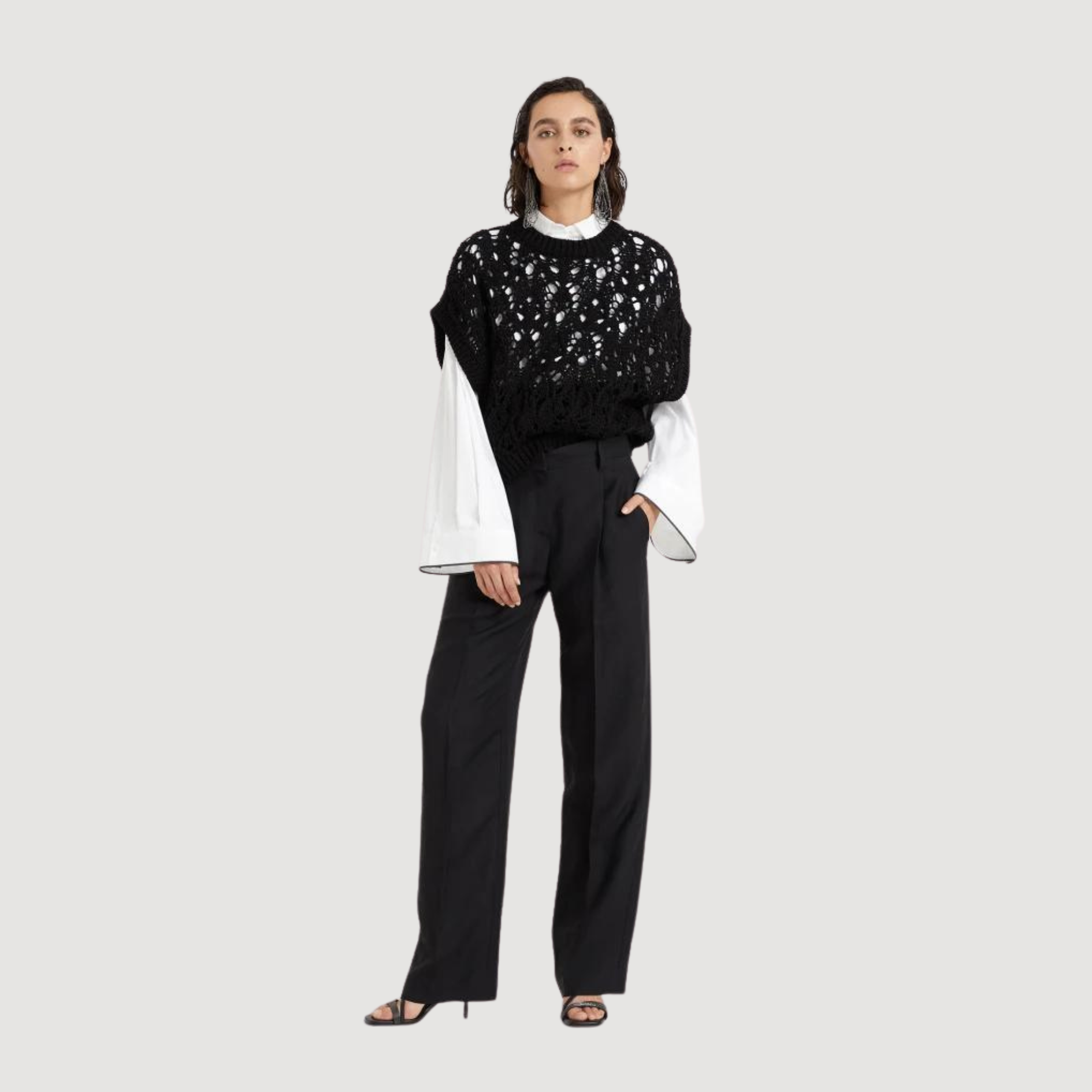 Stretch-cotton-poplin-shirt-with-shiny-cuff-details-8598525149404-Brunello-Cucinelli-4