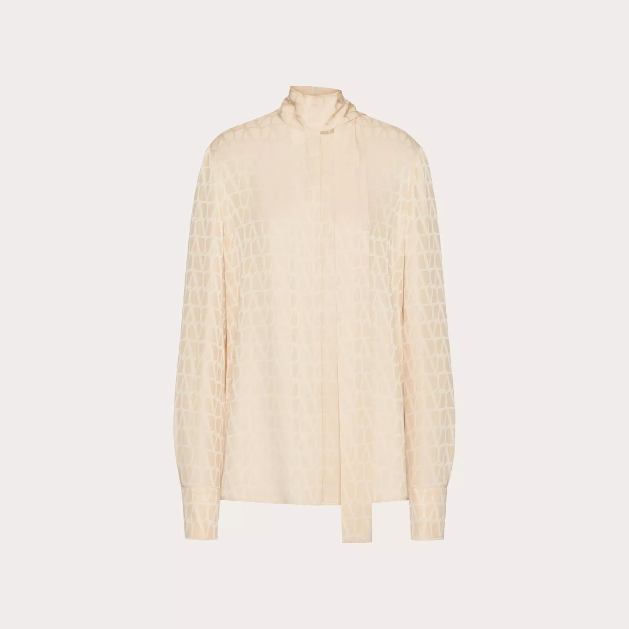 Toile iconographe silk jacquard blouse