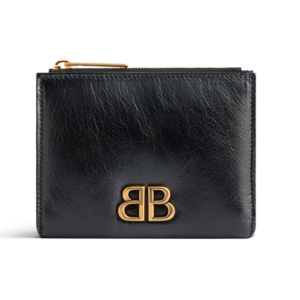 Women's Monaco Bifold Wallet in Black