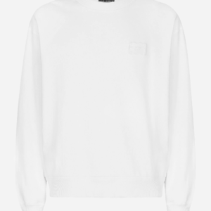 Jersey sweatshirt with DG logo tag