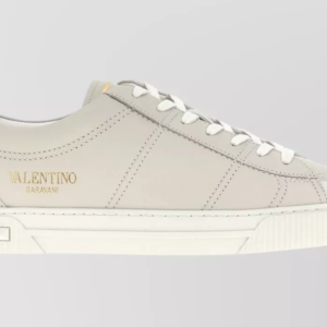 Valentino Garavani  Cityplanet studded heel rubber sole sneakers