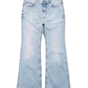 Flared Pants in Light Blue