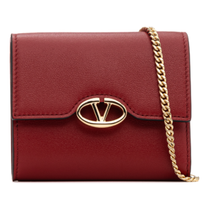 Valentino Garavani V-logo leather wallet
