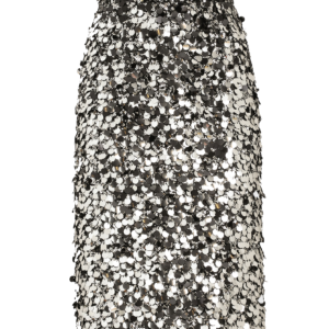 Sequined midi skirt