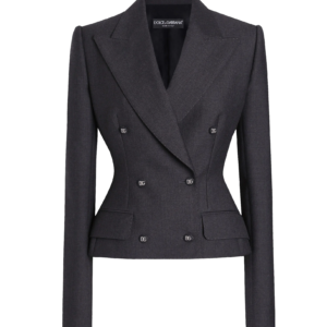 Double-breasted Dolce jacket with DG-branded buttons