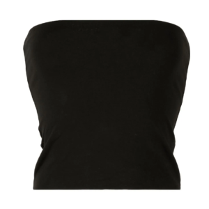 Strapless bandeau top
