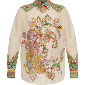 Etro cream Shirt with decorative print