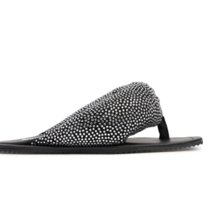 Indie Max suede & crystal flat sandals